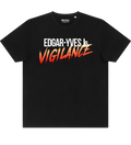 T-Shirt Noir Edgar-Yves Jr. - " Vigilance Tour"