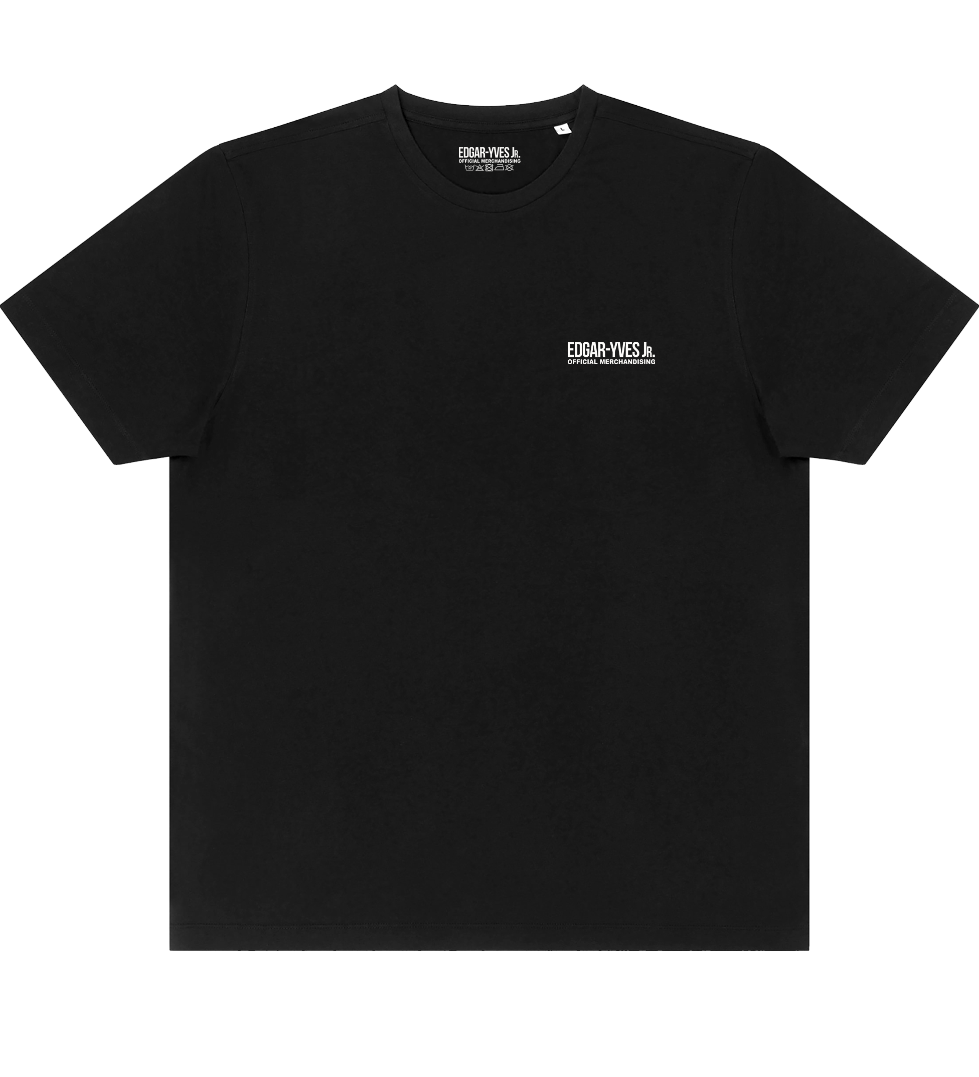 T-Shirt Noir Edgar-Yves Jr. - Egar-Yves Tour