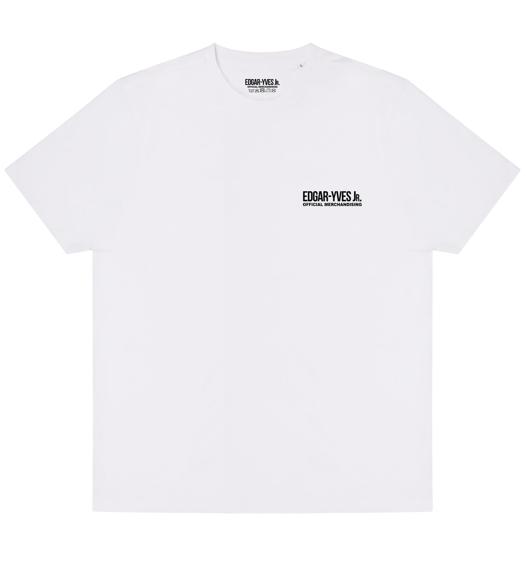 T-Shirt Blanc Edgar-Yves Jr. - Egar-Yves Tour